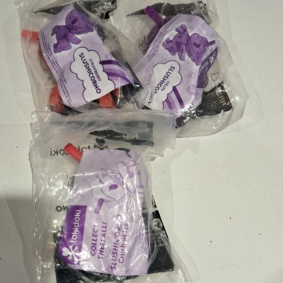 Toki Doki Unicorno set of 3 NIB new in bag from Sonic - Picture 3 of 5